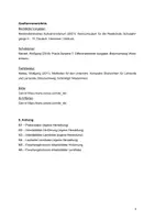 Vorschau - Stundenentwürfe - Unterrichtsentwurf Rechtschreibstrategien - Auslautverhärtung. - Seite 3