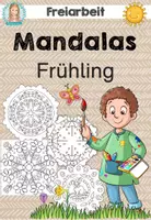 Vorschau - Mal- und Bastelvorlagen - Frühling Malvorlagen | Mandalas - Deckblatt