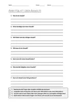 Vorschau - Arbeitsblätter - AB mit Fragen zum Thema "Anwalt" + Lösungsblatt + Infografik - Deckblatt