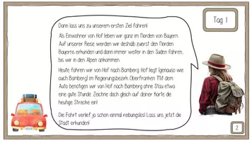 Vorschau - Stundenentwürfe - Unsere Reise durch Bayern - inkl. Reisetagebuch (Kartenarbeit) - Seite 2