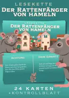 Vorschau - Spiele - Lesekette Sage - Der Rattenfänger von Hameln - Deckblatt