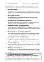 Vorschau - Arbeitsblätter - AB mit Fragen zum Thema "Ärmelkanal" + Lösungsblatt - Seite 1