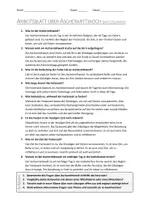 Vorschau - Arbeitsblätter - AB mit Fragen zum Thema "Aschermittwoch" + Lösungsblatt + Infografik - Seite 1