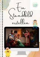 Vorschau - Arbeitsblätter - Standbild kleinschrittiger Arbeitsauftrag mit Differenzierung und Bewertungsbogen Sekundarstufe - Deckblatt