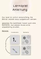 Vorschau - Arbeitsblätter - Lernspiel zum Thema Jahreszeiten und Monate - Seite 1