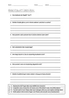Vorschau - Arbeitsblätter - AB mit Fragen zum Thema "Asyl" + Lösungsblatt + Infografik - Deckblatt