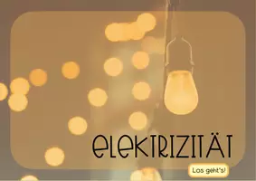 Vorschau - Test - Interaktives Quiz Elektrizität - Seite 1