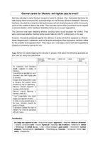 Vorschau - Arbeitsblätter - Role play _German tanks for Ukraine _will fighter jets be next - Seite 2