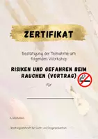 Vorschau - Arbeitsblätter - Zertifkate für Workshop (Suchtprävention), Jg. 7-10 - Seite 3