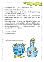 Vorschau - Arbeitsblätter - Rechenspaziergang im Zahlenraum 20 (Subtraktion) - Seite 1