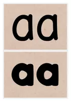 Vorschau - Präsentationen/Tafelbilder - Tafelmaterial - Wörter mit Doppelvokal aa, ee, oo (24 Bild- und Wortkarten + Lückenwörter) - Seite 3