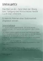 Vorschau - Spiele - Merk es dir! - Spiel Thema Herbst (DaZ) - Seite 1