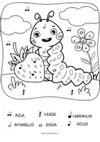 Vista previa - Manualidades / Dibujos para colorear - Fichas para colorear figuras musicales - página 1