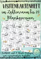 Vorschau - Arbeitsblätter - Visitenkartenheftchen im Zahlenraum bis 20 - Zahl des Tages - Deckblatt