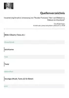 Vorschau - Text - Inszenierung/kreative Umsetzung von Theodor Fontanes "Herr von Ribbeck zu Ribbeck im Havelland" - Seite 1