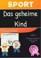Vorschau - Poster - Sport: Das geheime Kind Schwimmen - Der geheime Schüler - Deckblatt