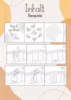 Vorschau - Stationenlernen - Leporello: Vom Ei zur Biene/ Die Bienenentwicklung/ Lebenszyklus der Biene - Seite 3