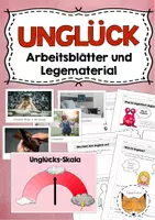 Vorschau - Arbeitsblätter - Unglück - Deckblatt