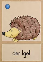 Vorschau - Poster - Bildkarten: Buchstabe I für den Schreiblehrgang - Seite 2