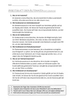 Vorschau - Arbeitsblätter - AB mit Fragen zum Thema "Automaten" + Lösungsblatt + Mindmap + Infografik - Seite 3