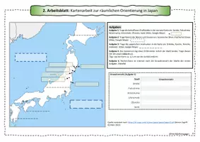 Vorschau - Arbeitsblätter - Tsunami Fukushima Atomunfall Japan Naturkatastrophe 2011 - Seite 3