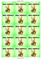 Vorschau - Stationenlernen - WILD ANIMALS - Spiele zur Festigung des Wortschatzes - Seite 2