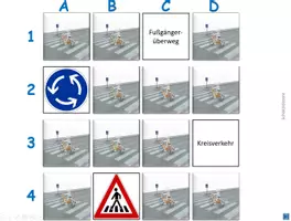 Vorschau - Spiele - Merk es dir Verkehrszeichen Variante 2 PowerPoint Spiel - Deckblatt
