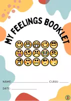 Vista previa - Hojas de trabajo - My Feelings Booklet | Read and Draw - página 1