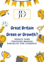 Vorschau - Stundenentwürfe - Great Britain Debate: Environment - Green or Growth? (Sek II) - Deckblatt