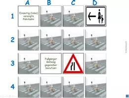 Vorschau - Spiele - Merk es dir Verkehrszeichen Variante 9 PowerPoint Spiel - Deckblatt