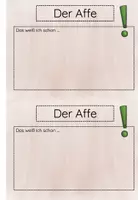 Vorschau - Unterrichtsreihen - Der Affe - Arbeitsheft - Seite 2