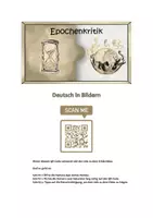 Vorschau - Arbeitsblätter - Epochenkritik - Video und Arbeitsblätter - Deckblatt