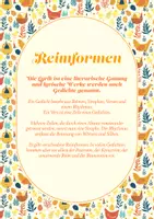 Vorschau - Poster - Ostergedichte schreiben mit verschiedenen Reimformen und Reimeiern - Seite 1