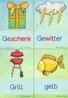 Vorschau - Arbeitsblätter - Schreibspaziergang G/g (a,e,i,o,u,au,ei,ck,d,f,g,k,l,m,n,r,s,sch,t & w) - ABC der Tiere / Silbenschrift - Seite 3