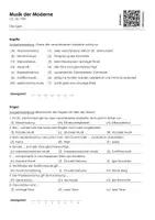 Vorschau - Arbeitsblätter - Musikgeschichte - Moderne (Infotext und Übungen) - Seite 1