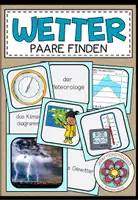 Vorschau - Spiele - Das Wetter - PAARE FINDEN - Deckblatt