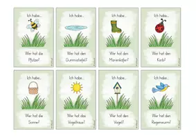 Vorschau - Spiele - Lesespiel Frühling - Ich habe... Wer hat..? - Seite 3