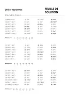 Aperçu - Feuilles d'exercices - Diviser les termes - Choix multiple #16#T - Page 3