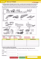 Vorschau - Arbeitsblätter - Holz aus Finnland - Deckblatt