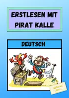 Vorschau - Arbeitsblätter - Lesen und verstehen mit Pirat Kalle - Deckblatt
