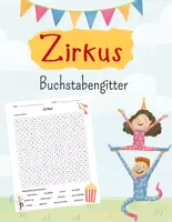 Vorschau - Spiele - Suchsel zum Thema Zirkus (Buchstabengitter) - Deckblatt