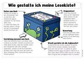 Vorschau - Arbeitsblätter - Buchpräsentation mal anders - Lesekiste - Seite 2
