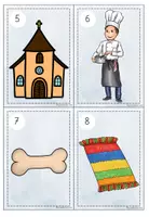 Vorschau - Arbeitsblätter - Lesespaziergang Buchstaben ch - Seite 3