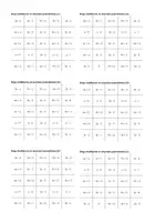 Aperçu - Jeux - Additionner et soustraire des termes avec des parenthèses - Bingo #01#T - Page 1
