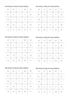 Aperçu - Jeux - Ajouter et soustraire des nombres négatifs - Bingo #05#N - Page 1