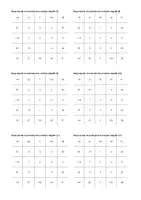 Aperçu - Jeux - Ajouter et soustraire des nombres négatifs - Bingo #05#N - Page 2