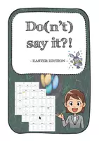 Vorschau - Spiele - Easter Game: Do(n't) say it * English * Easter Edition - Deckblatt