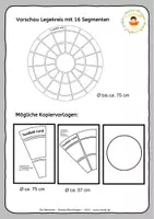 Vorschau - Mal- und Bastelvorlagen - Editierbare Legekreise - Wachsendes Materialpaket - Seite 2