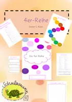 Vorschau - Arbeitsblätter - 4er-Reihe Dossier 2.Klasse - Deckblatt