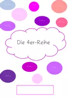 Vorschau - Arbeitsblätter - 4er-Reihe Dossier 2.Klasse - Seite 1